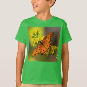 T-shirt Gulf Fritillary alias Papillon de la Passion sur G