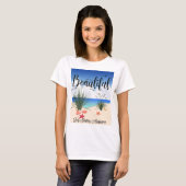 T-shirt Gulf Shores Alabama (Belle) (Devant entier)