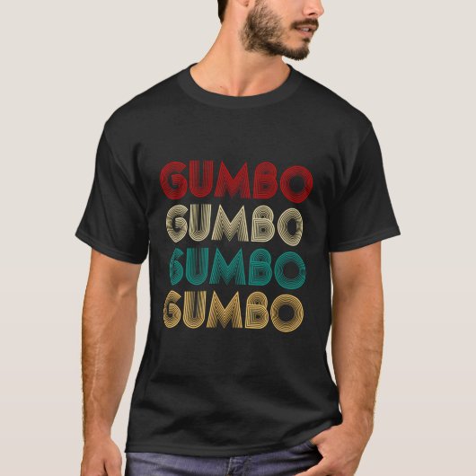 T-shirt Gumbo Lover (Devant)