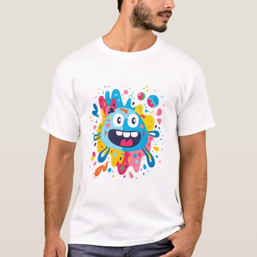 T-shirt gummigoo, gummigoo tadc, gummigoo x pomni, gummigo (Devant)