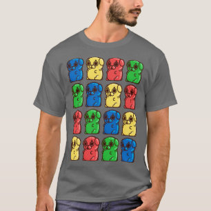 T-shirt Gummy Puglie