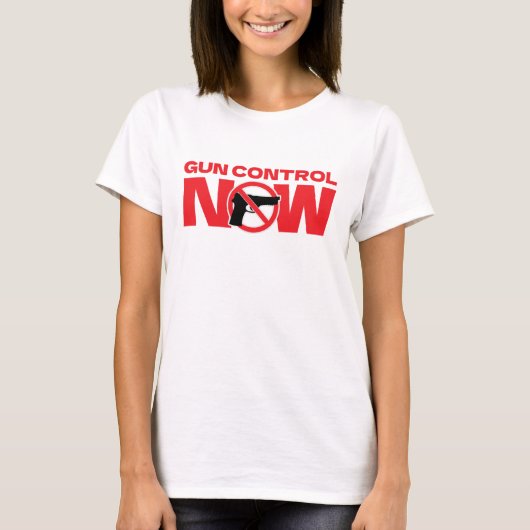T-shirt Gun Control Now Activism (Devant)
