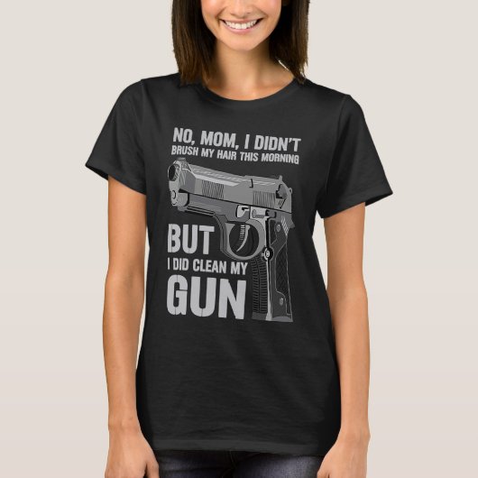 T-shirt Gun Owner Saying Second Amendment  Gun (Devant)