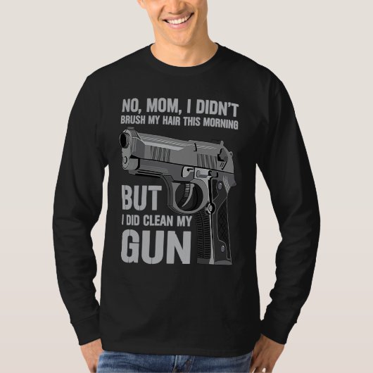 T-shirt Gun Owner Saying Second Amendment  Gun (Devant)