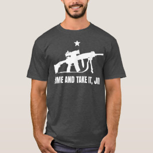 T-shirt Gun Rights Supporter Ar15 Venez Et Prenez Joe 2a