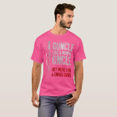 T-shirt Guncle comme oncle normal Plus d'amusants possède (Devant entier)