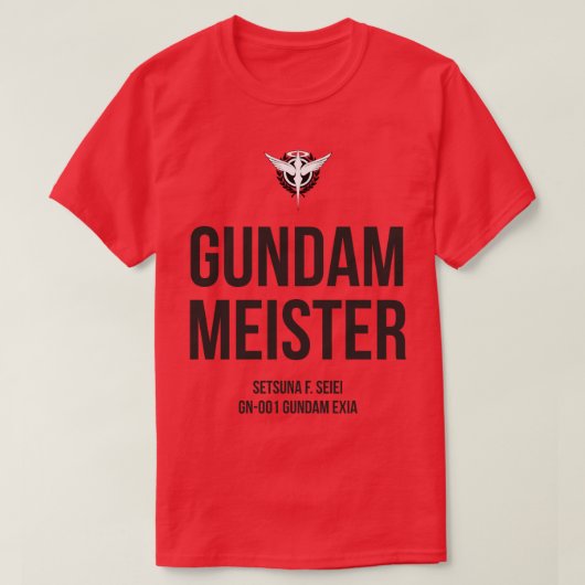 T-shirt Gundam Meister (Design devant)
