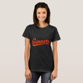 T-shirt Gunnar Henderson Baltimore Text Baltimore Baseball (Devant entier)