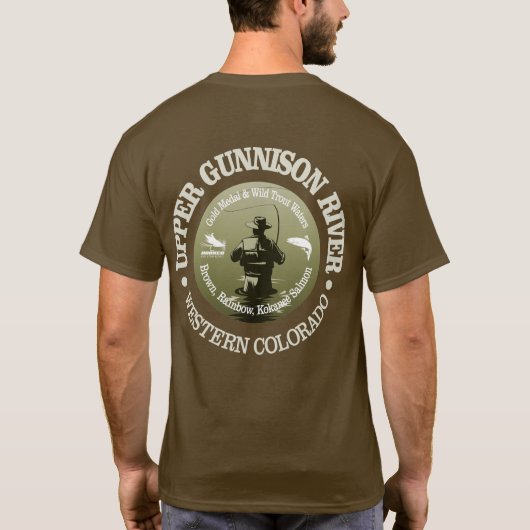 T-shirt Gunnison River (FF) (Dos)