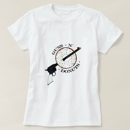T-shirt Guns N Donuts (w) - Wynonna Earp (Design devant)