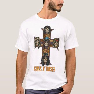 T-shirt Guns N' Roses Appetite for Destruction Crâne Croix