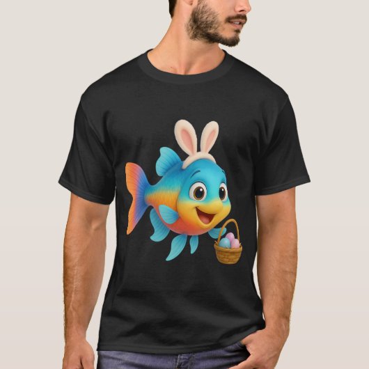 T-shirt Guppy de Pâques (Devant)