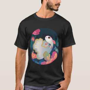 T-shirt Guppy fleur