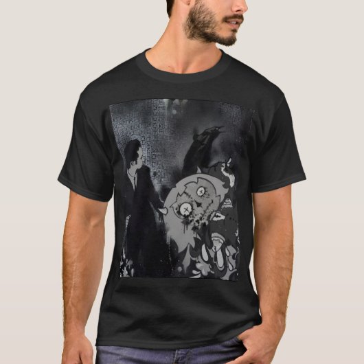 T-shirt gurl de graffiti (Devant)