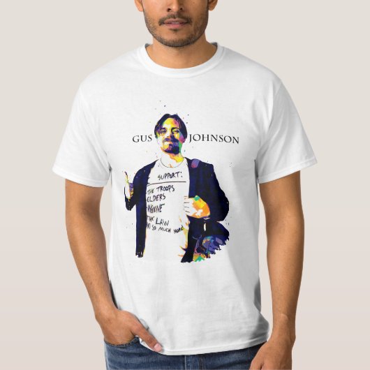 T-shirt Gus Johnson - Imbiamba Jombes (Devant)
