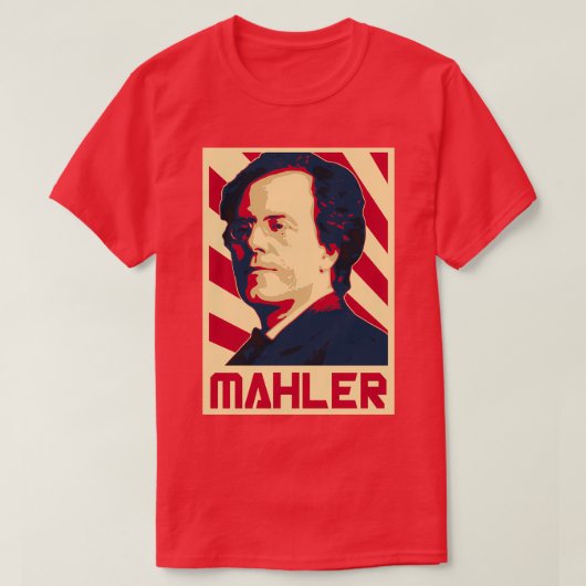 T-shirt Gustaf Mahler  (Design devant)