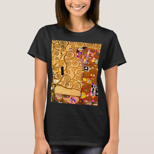 T-shirt Gustav Klimt Arbre de vie (Devant)