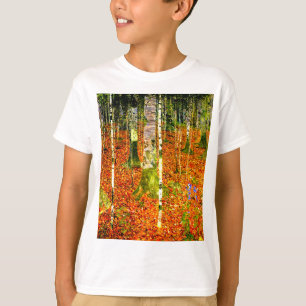 T-shirt Gustav Klimt Birch Trees