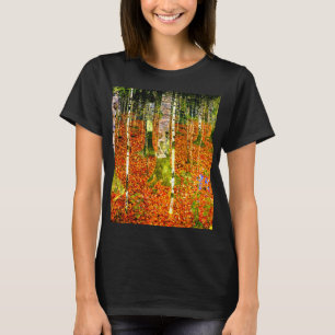 T-shirt Gustav Klimt Birch Trees