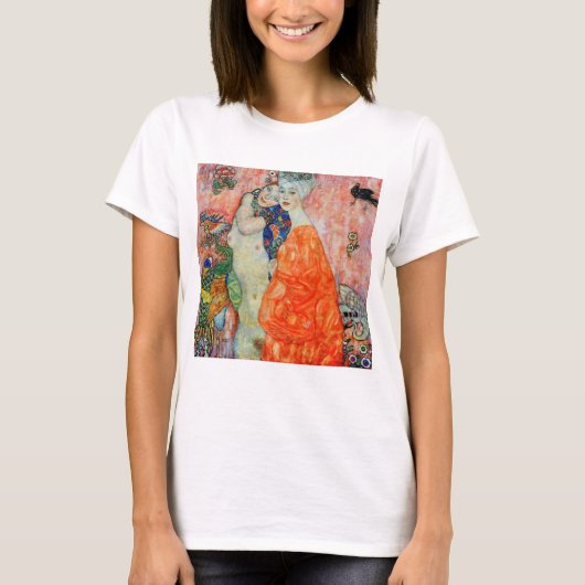 T-shirt Gustav Klimt - Femmes amis (Devant)