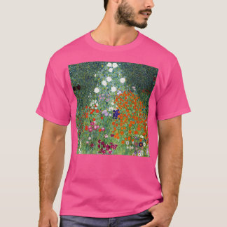T-shirt Gustav Klimt Flower Garden 2