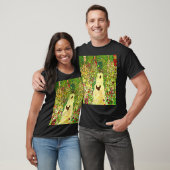 T-shirt Gustav Klimt Garden with Chickens (Unisexe)