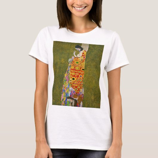 T-shirt Gustav Klimt - Hope II (Devant)