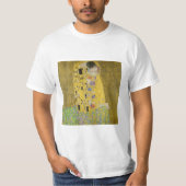 T-shirt Gustav Klimt - Le baiser (Devant)