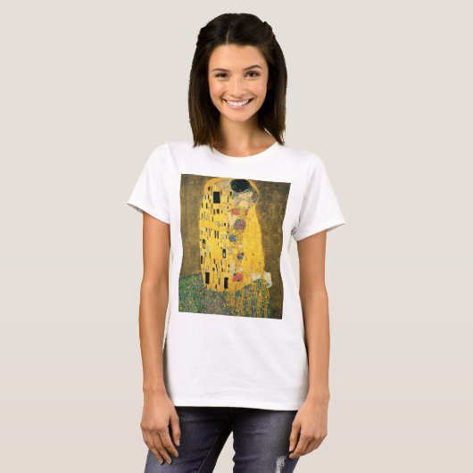 T-shirt GUSTAV KLIMT - Le baiser 1907 (Devant entier)