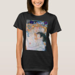 T-shirt Gustav Klimt - Mère et Enfant<br><div class="desc">Mère et Enfant (détail de trois ans de femme) - Gustav Klimt,  Huile sur toile,  1905</div>