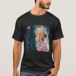 T-shirt Gustav Klimt - Mort et vie<br><div class="desc">Décès et vie - Gustav Klimt,  Huile sur toile,  1910-1915</div>