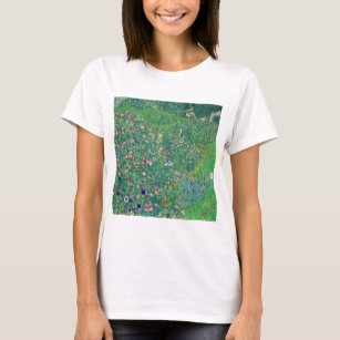T-shirt Gustav Klimt - Paysage du jardin italien