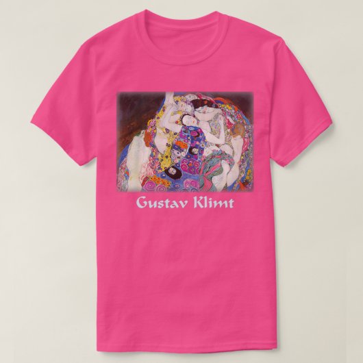 T-shirt Gustav Klimt Virgin (Design devant)