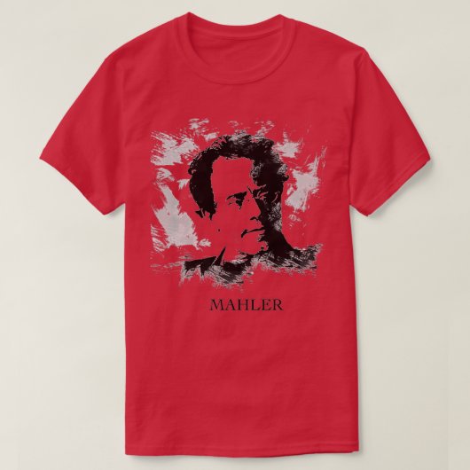 T-shirt Gustav Mahler (2) (Design devant)