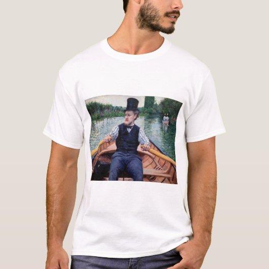 T-shirt Gustave Caillebotte - Bateau (Devant)