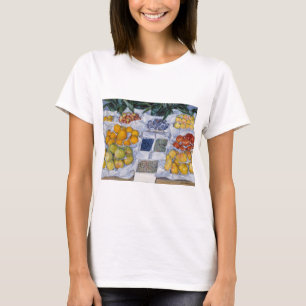 T-shirt Gustave Caillebotte - Fruits disposés sur un étala