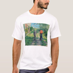 T-shirt Gustave Caillebotte - Le Chemin montant