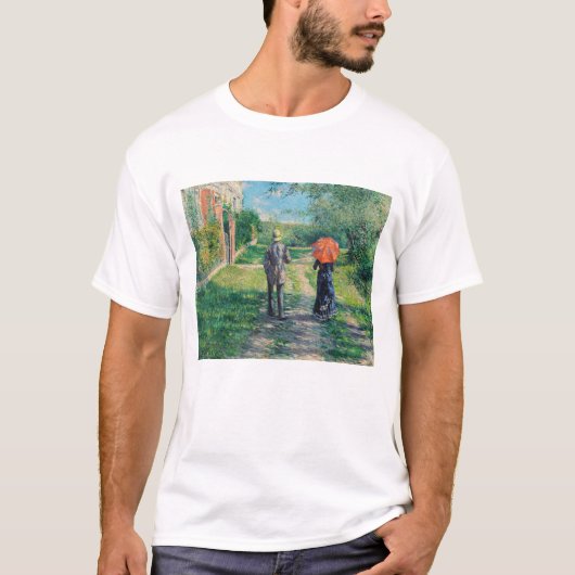 T-shirt Gustave Caillebotte - Le Chemin montant (Devant)