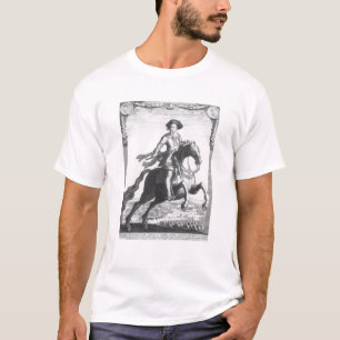 T-shirt Gustavus Adolphus II, roi de la Suède, dessus