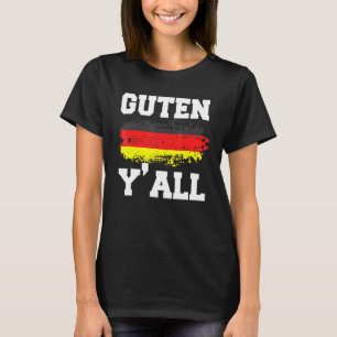 T-shirt Guten Tag Yall Allemand Bonjour Allemagne Bonjour