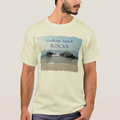 T-shirt Guthrie Beach ROCKS - Customisé (Devant)