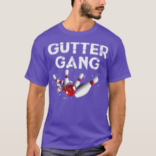 T-shirt Gutter Gang Funny Bowling s Gutter Bowling League
