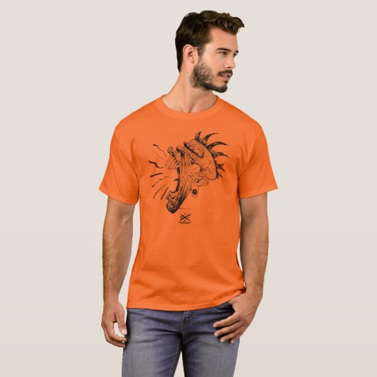 T-shirt Guy (Orange) (Devant entier)