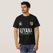 T-shirt Guyana Cheer Jersey 2017 Football Guyana (Devant entier)