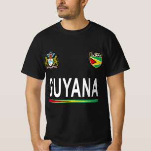 T-shirt Guyana Cheer Jersey 2017 Football Guyana