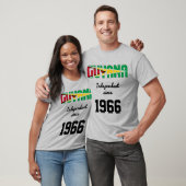 T-shirt Guyana Fête de l'indépendance du drapeau (Unisexe)