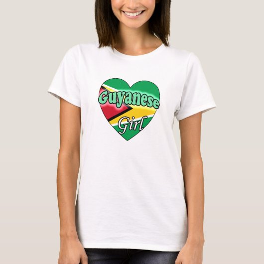 T-shirt Guyanaise fille (Devant)