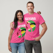 T-shirt Guyane Ventilateurs de cricket Guyane Joueur de cr (Unisexe)