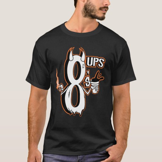 T-shirt Gwosts 8's UPS (Devant)