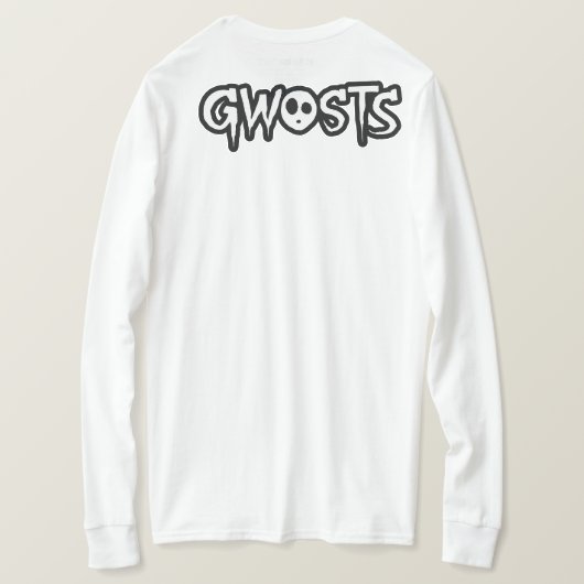 T-shirt Gwosts Long Sleeve (Design dos)